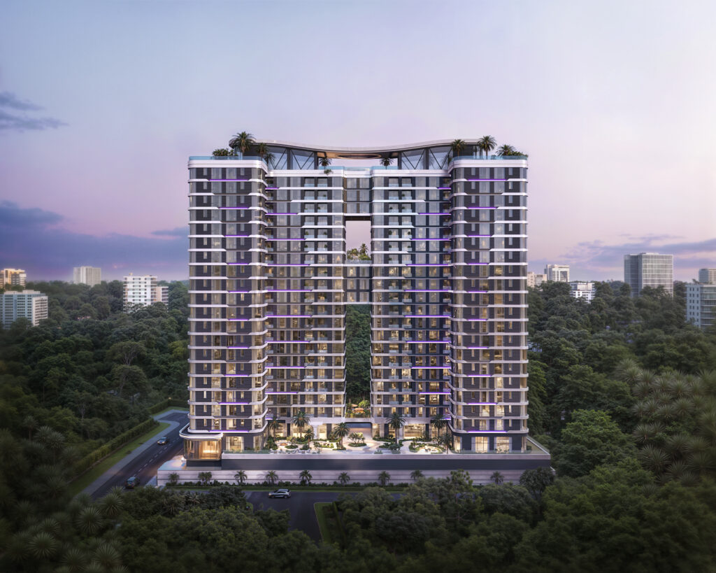 Aerial view of Amethyst Springs