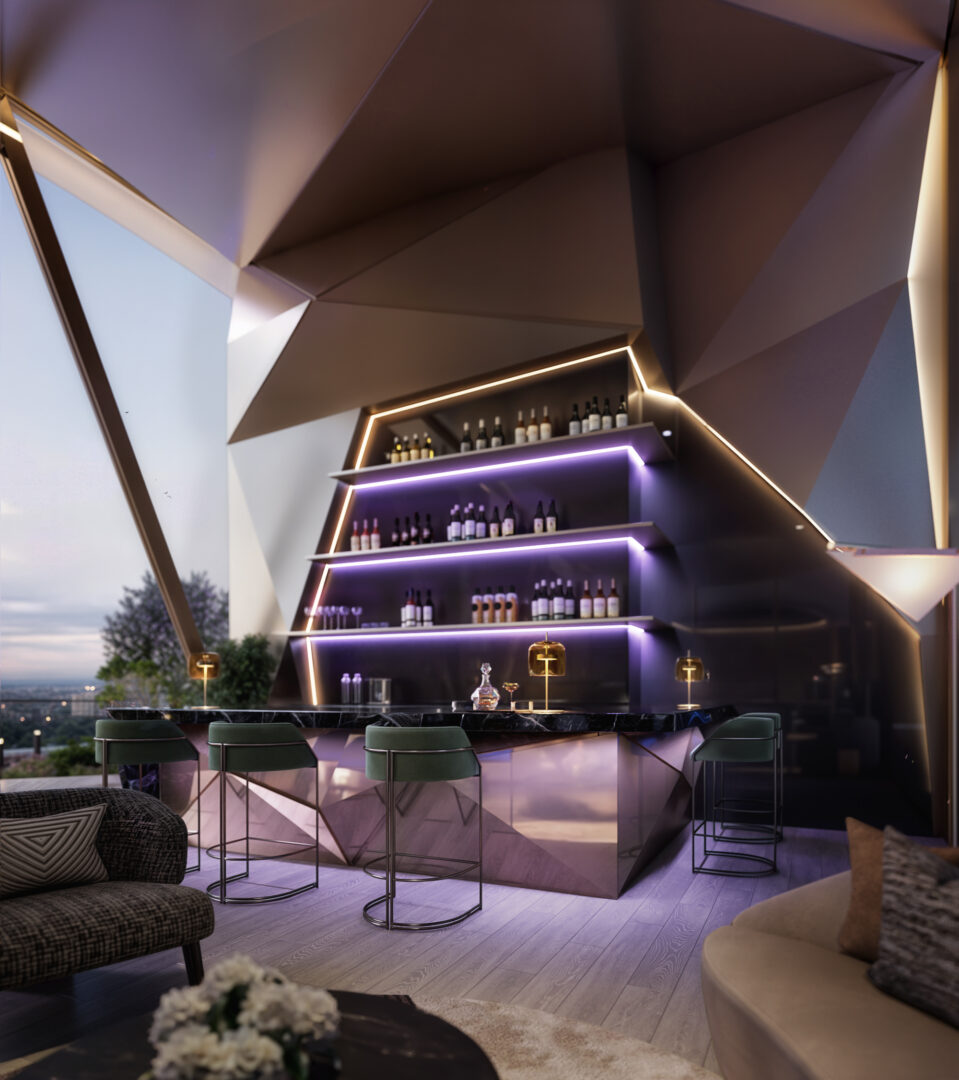 amethyst springs Kilimani (roof lounge)