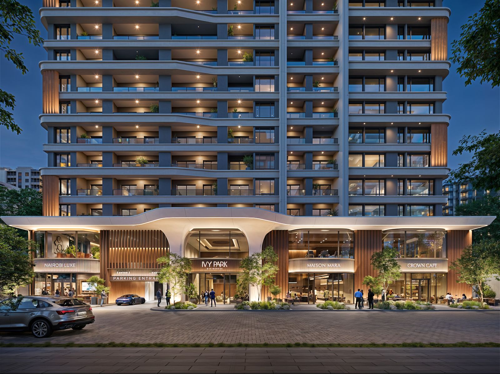 1, 2, & 3 Bedroom Apartments For Sale in Kilimani at IVY PARK RESIDENCES