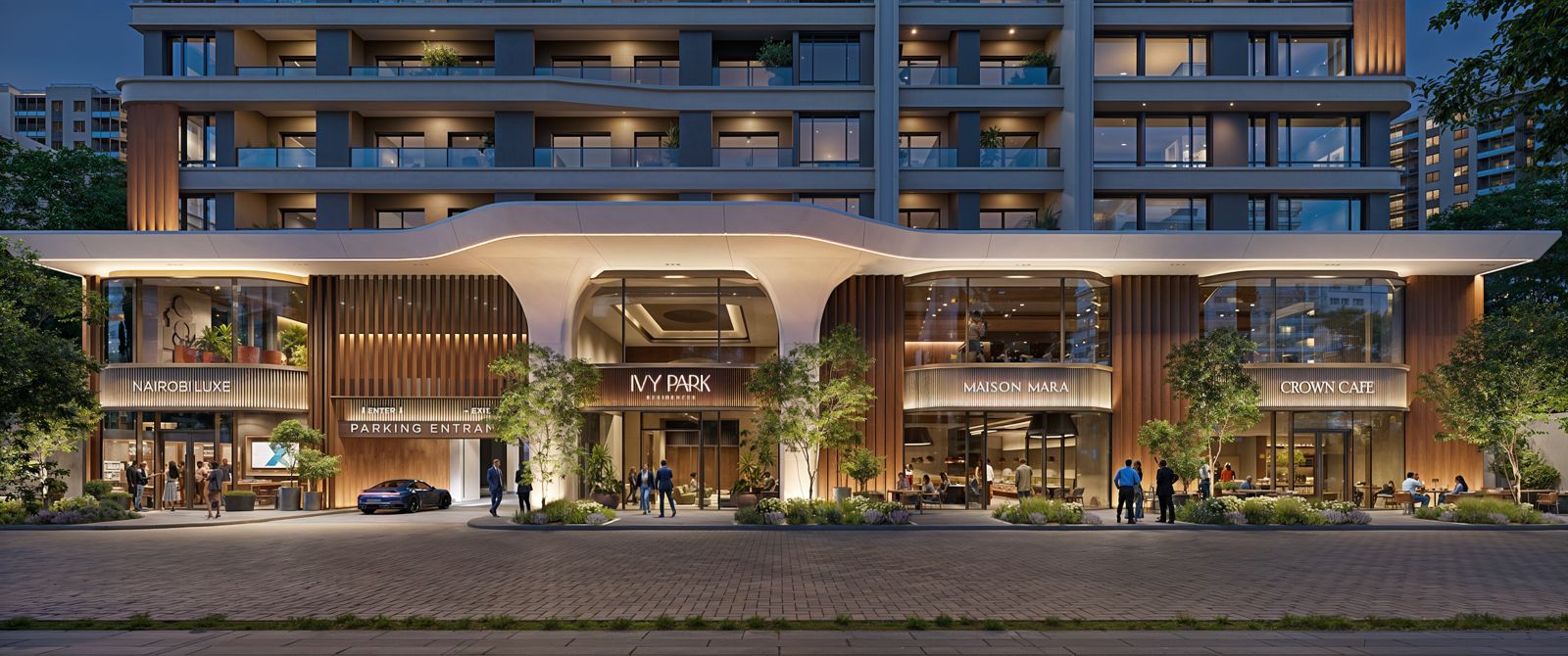 1, 2, & 3 Bedroom Apartments For Sale in Kilimani at IVY PARK RESIDENCES