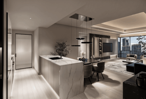 Montbleu Residences: 1 & 2 Bedroom Apartments for Sale on Muthithi Road, Westlands