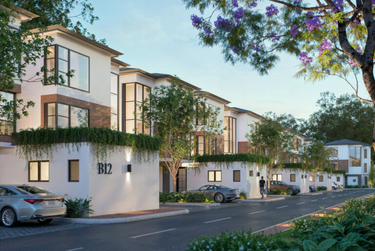 156 Elara townhouses for sale in Tatu City — exterior view of premium family homes