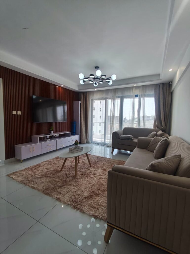 furnished 2 bedroom for rent in Kileleshwa