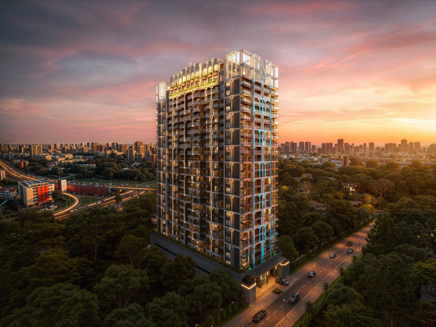 Morvara Hotel Style Apartments on Muthithi Road, Westlands, Nairobi — hotel-style studio, 1, 2 and 3-bedroom apartments for sale from KES 6.5M