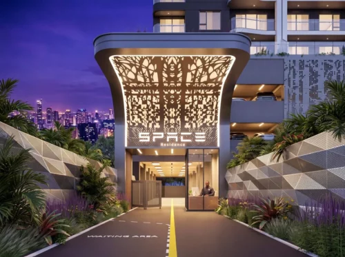 Studio Apartment (Types E1 & E2) — Space Residence, Kileleshwa
