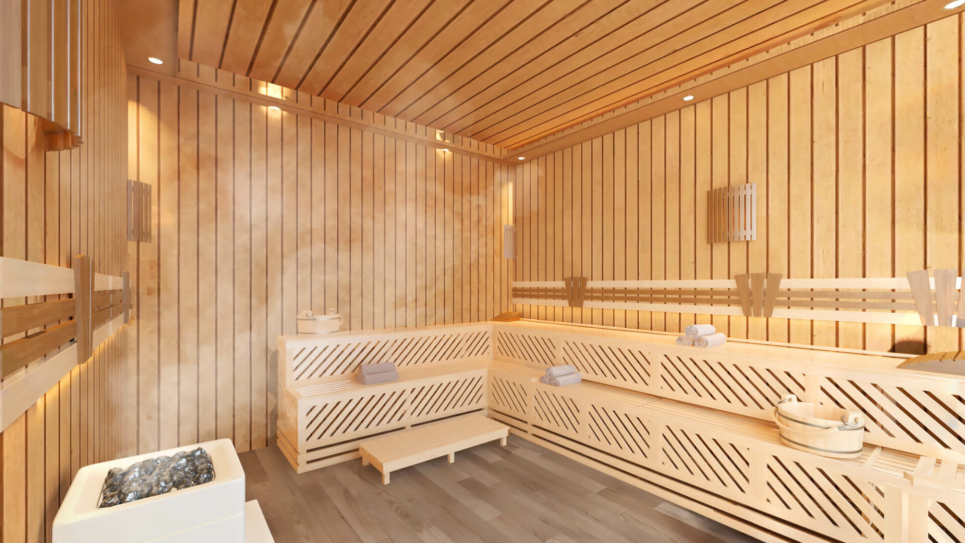 Gazebo Apartments sauna