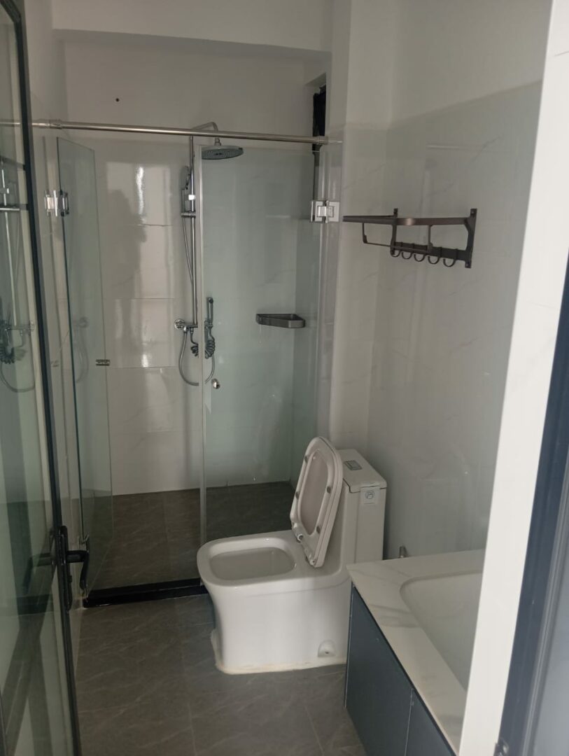 Serenity Residency Bathroom fitted with contemporary finishes