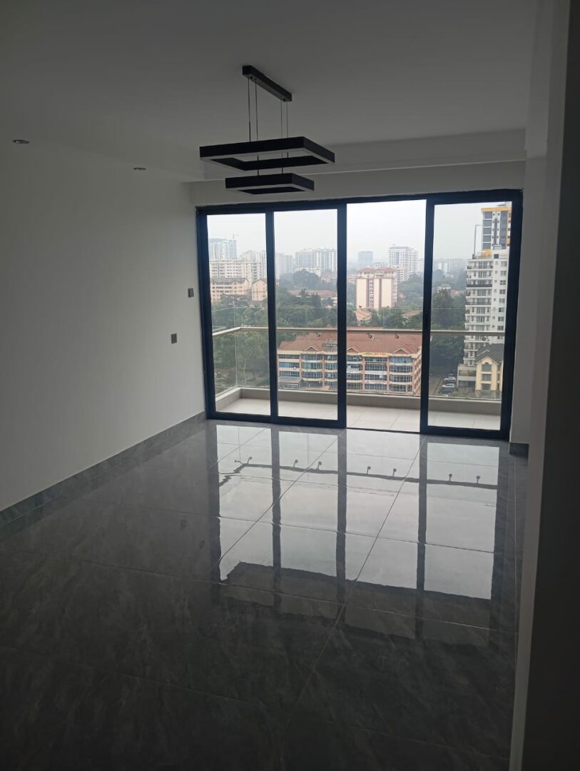 Serenity Residency Bright, airy sitting area with ample room for furnishing