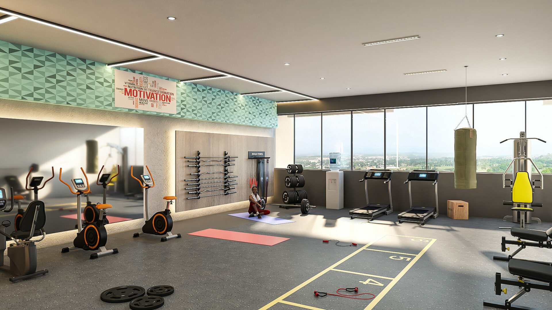 Gazebo Apartments womens gym